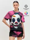 Женская пижама с шортами / Клоун