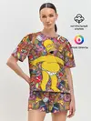 Женская пижама с шортами / Гомер