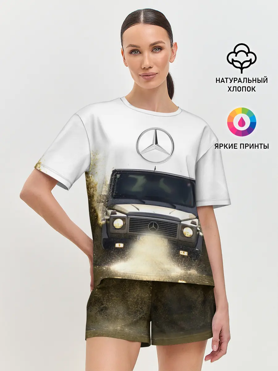 Женская пижама с шортами / Mercedes