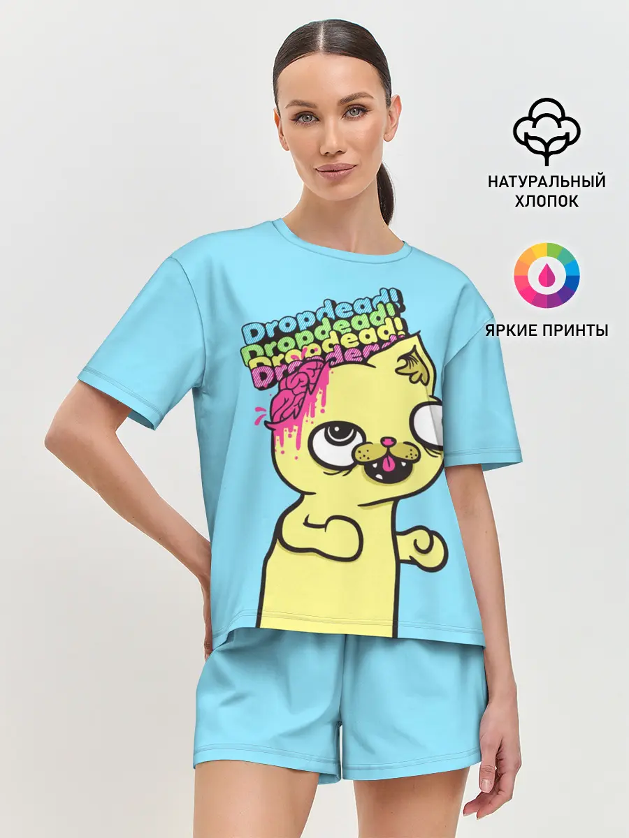 Женская пижама с шортами / Drop Dead