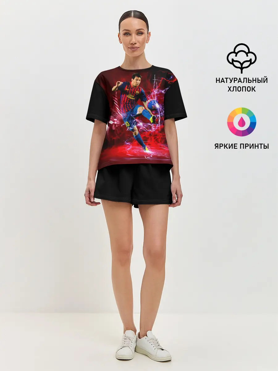 Женская пижама с шортами / Messi