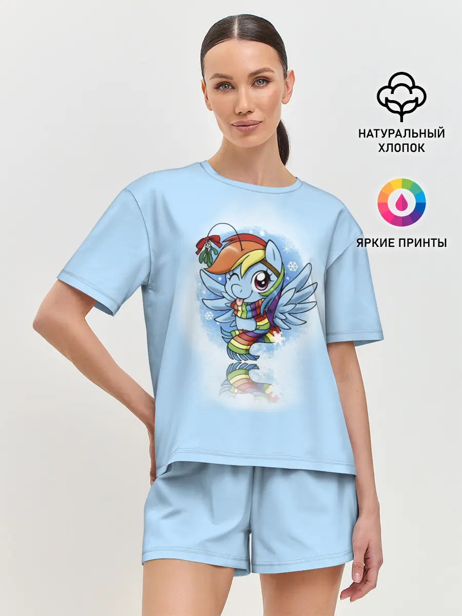 Женская пижама с шортами / My Little Pony