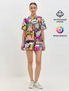 Женская пижама с шортами / POP ART
