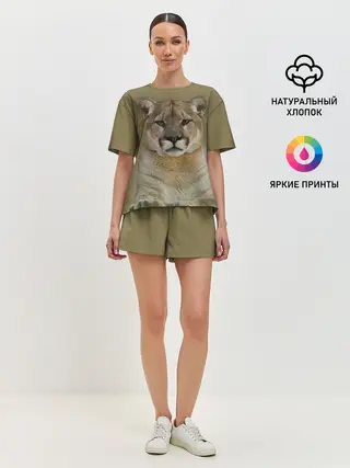 Женская пижама с шортами / Пума