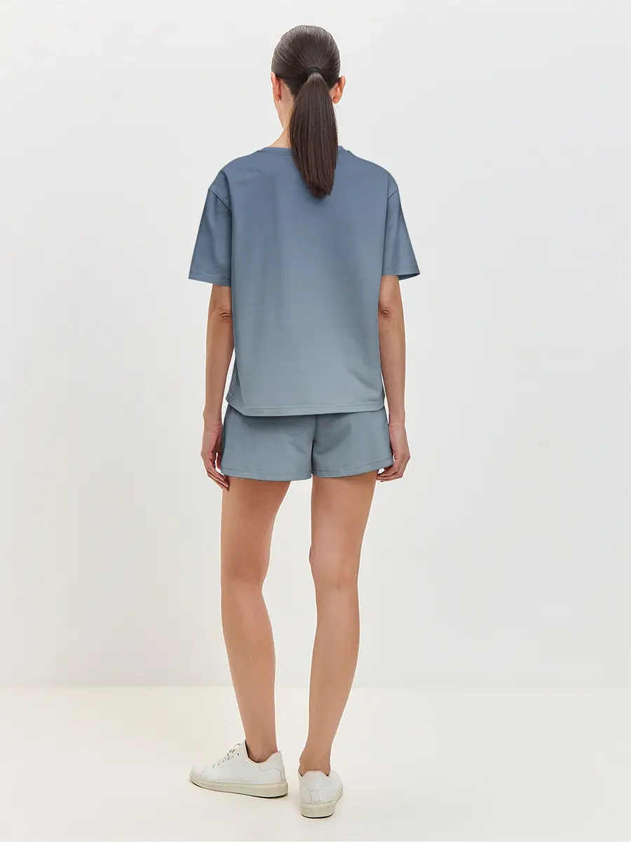 Женская пижама с шортами / Самолёт