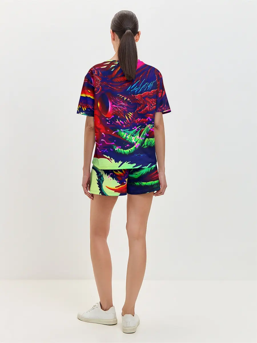 Женская пижама с шортами / Hyper beast