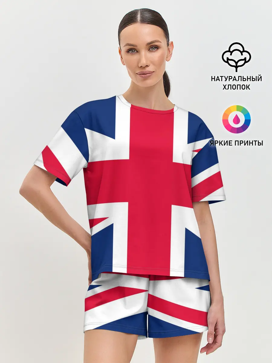 Женская пижама с шортами / Великобритания