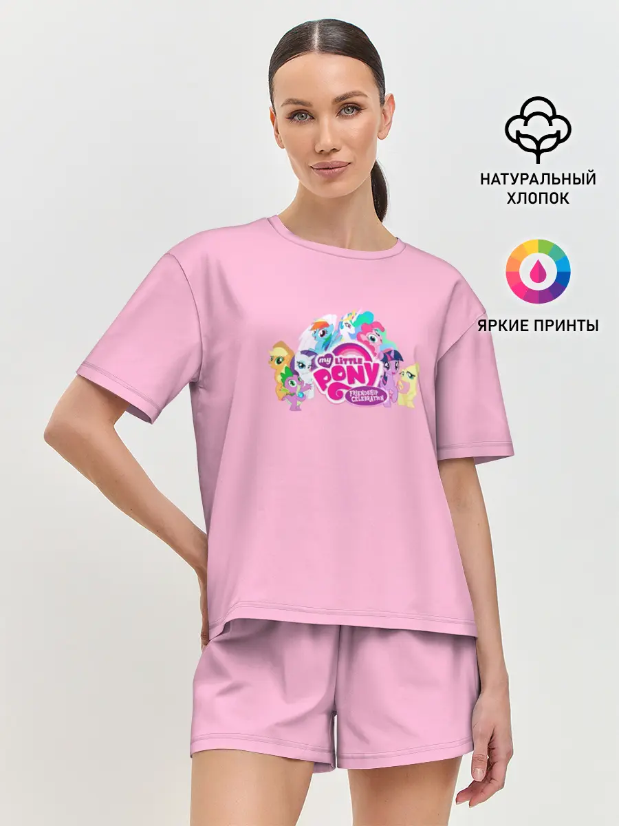 Женская пижама с шортами / My little pony 2