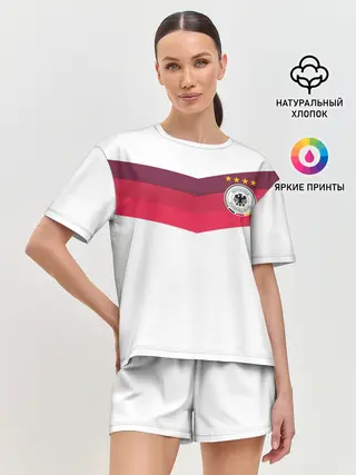 Женская пижама с шортами / Сборная Германии по футболу