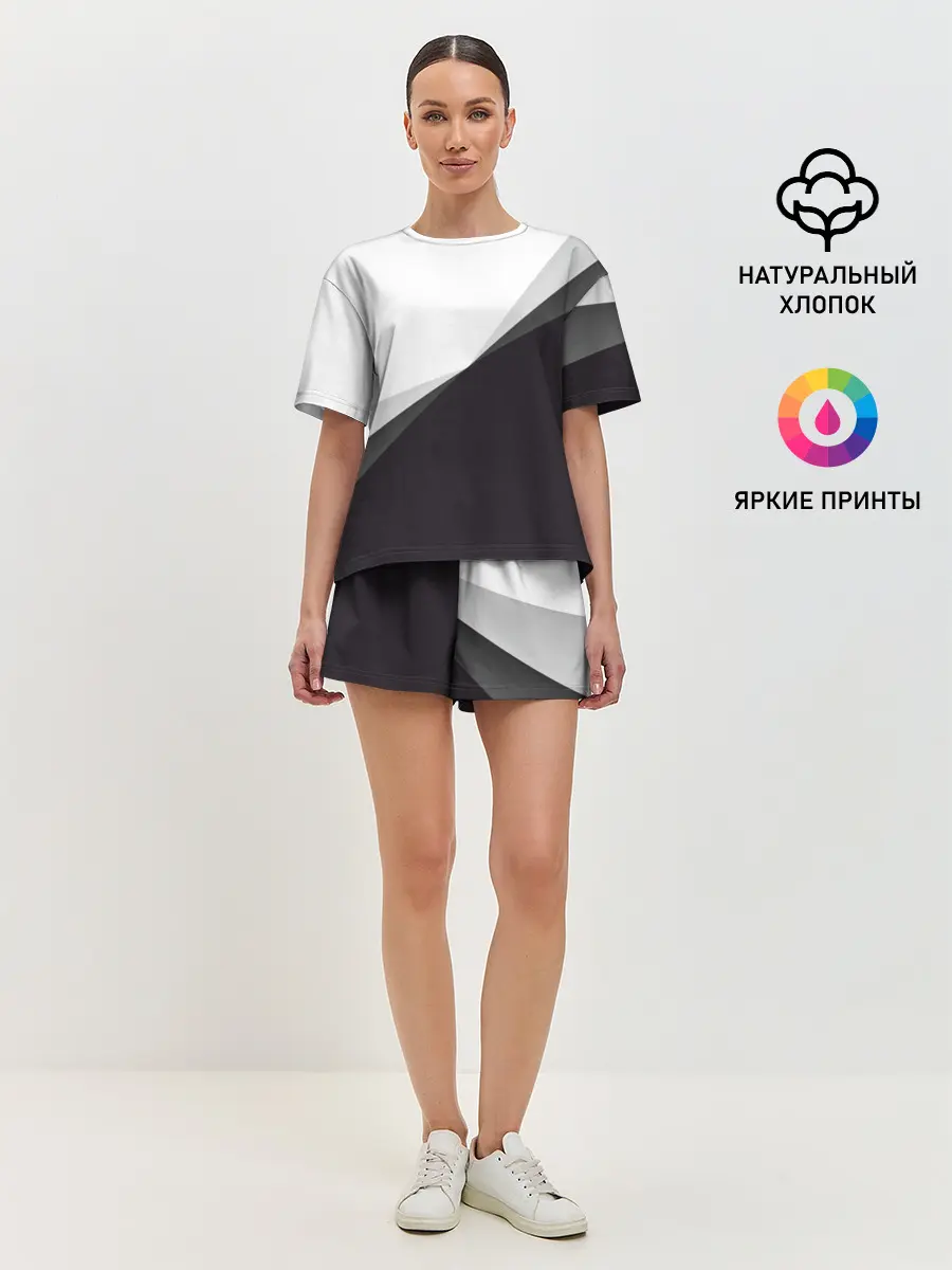 Женская пижама с шортами / Минимализм
