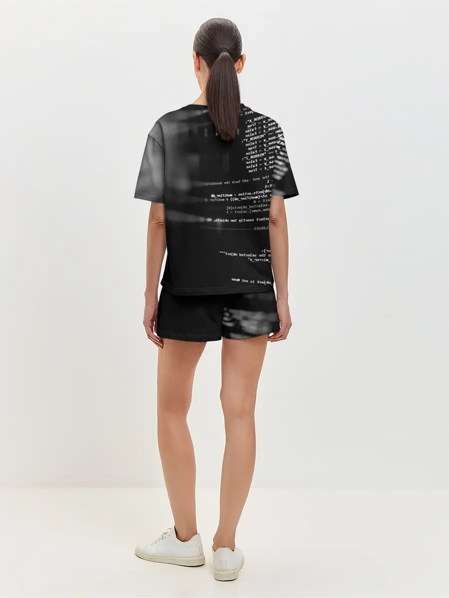 Женская пижама с шортами / Wath dogs 2 Хакер