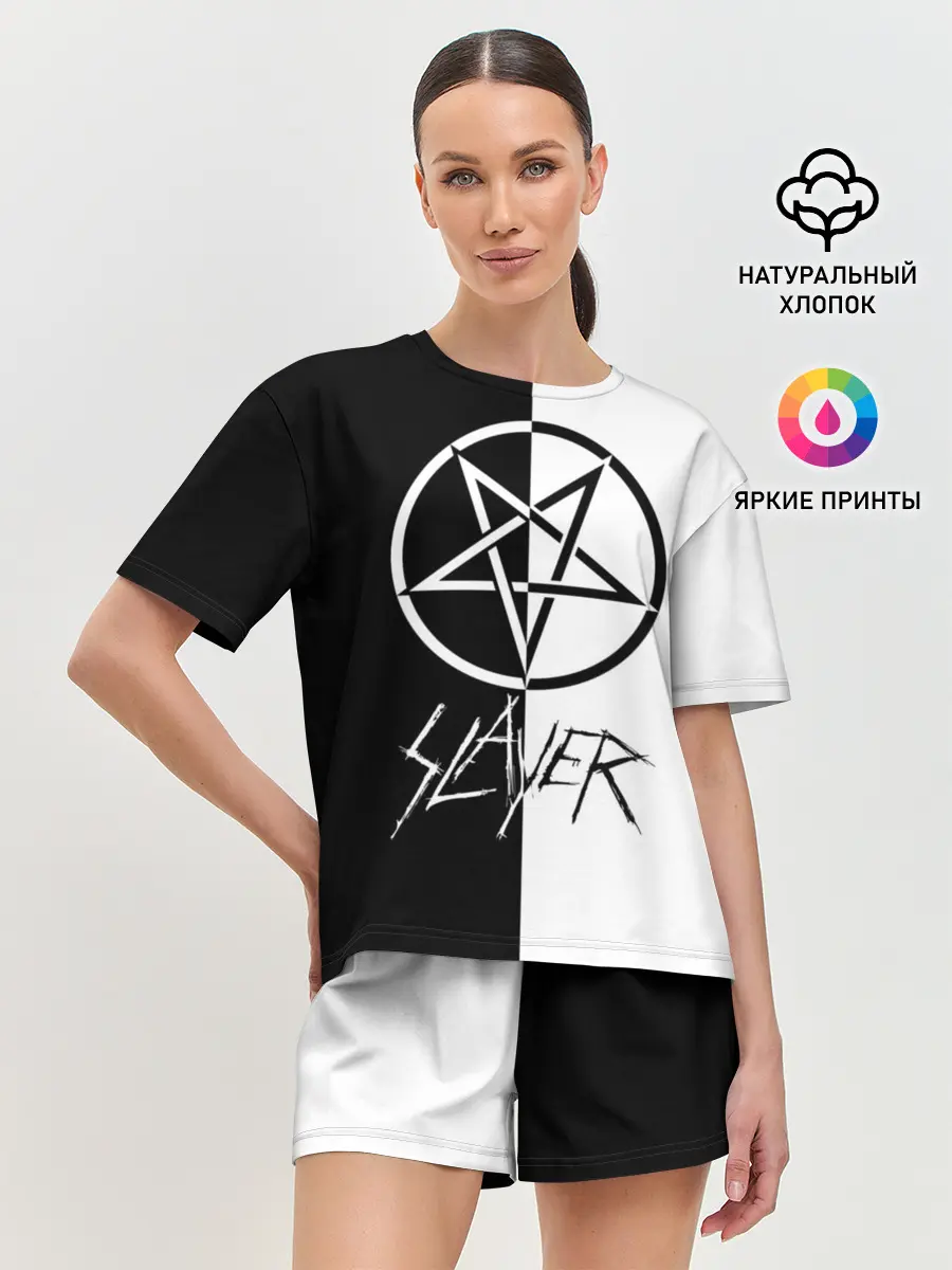 Женская пижама с шортами / Slayer