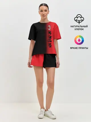 Женская пижама с шортами / AC MILAN