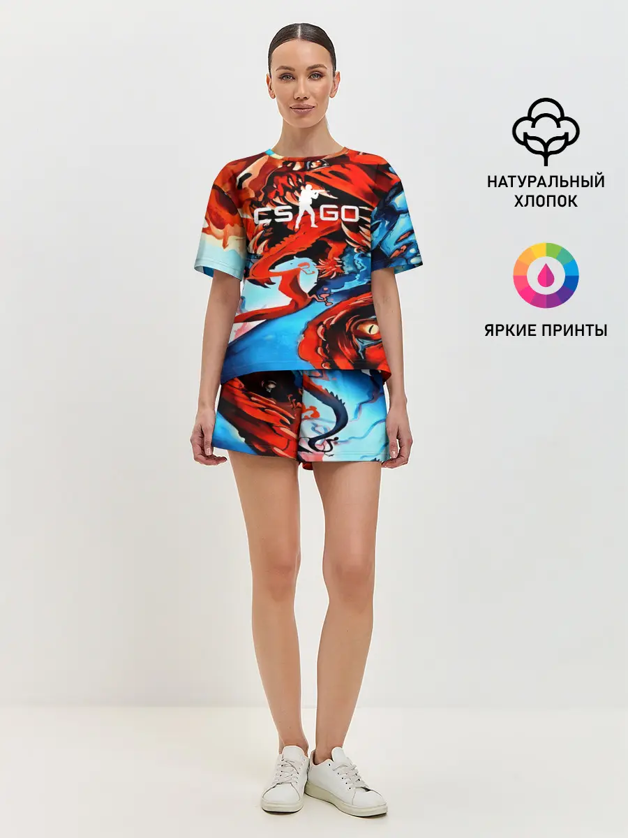 Женская пижама с шортами / CS GO Hyper Beast