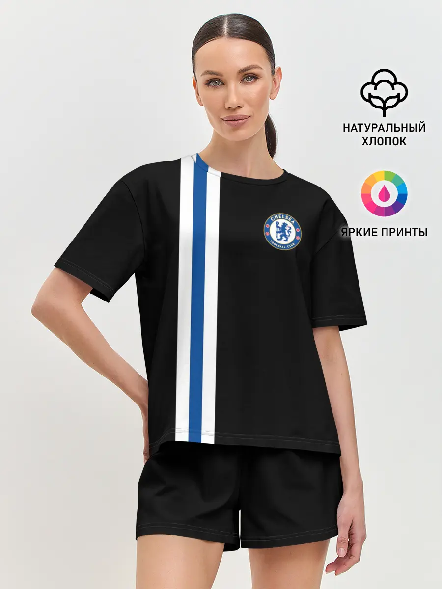 Женская пижама с шортами / Chelsea / Line Сollection 2