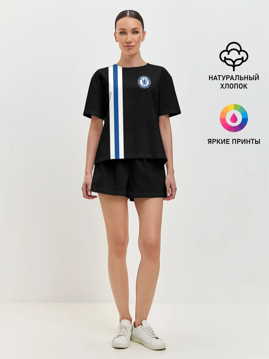 Женская пижама с шортами / Chelsea / Line Сollection 2