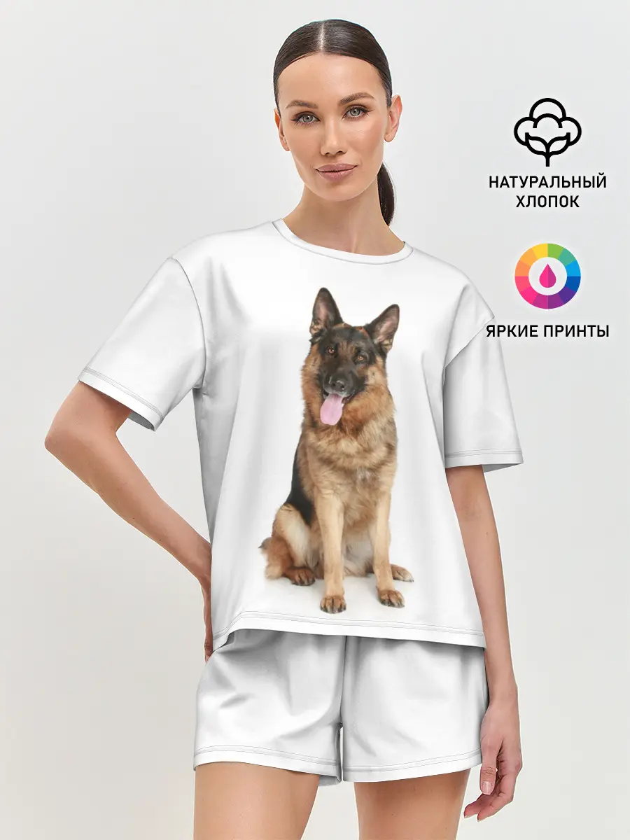 Женская пижама с шортами / Верный друг