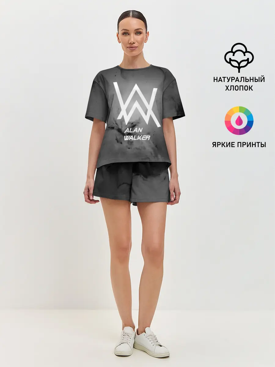 Женская пижама с шортами / ALAN WALKER
