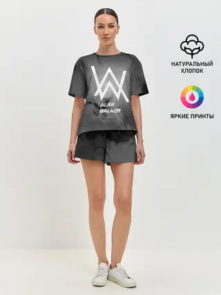 Женская пижама с шортами / ALAN WALKER