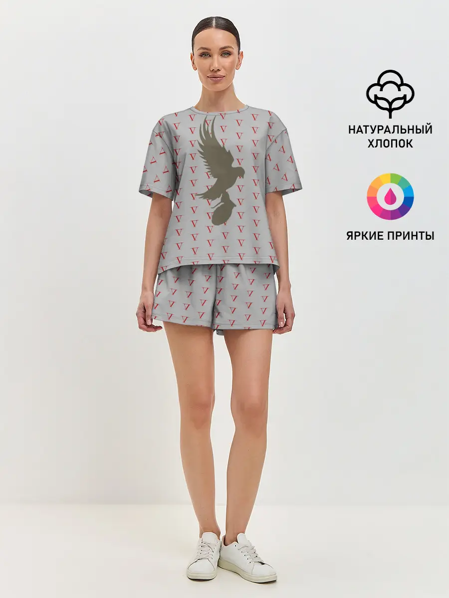 Женская пижама с шортами / Hollywood Undead