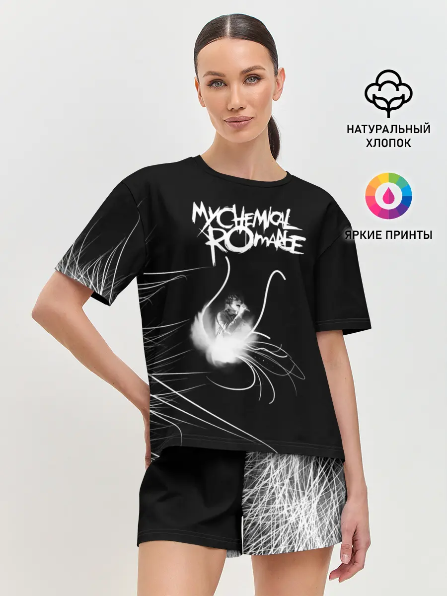 Женская пижама с шортами / My Chemical Romance