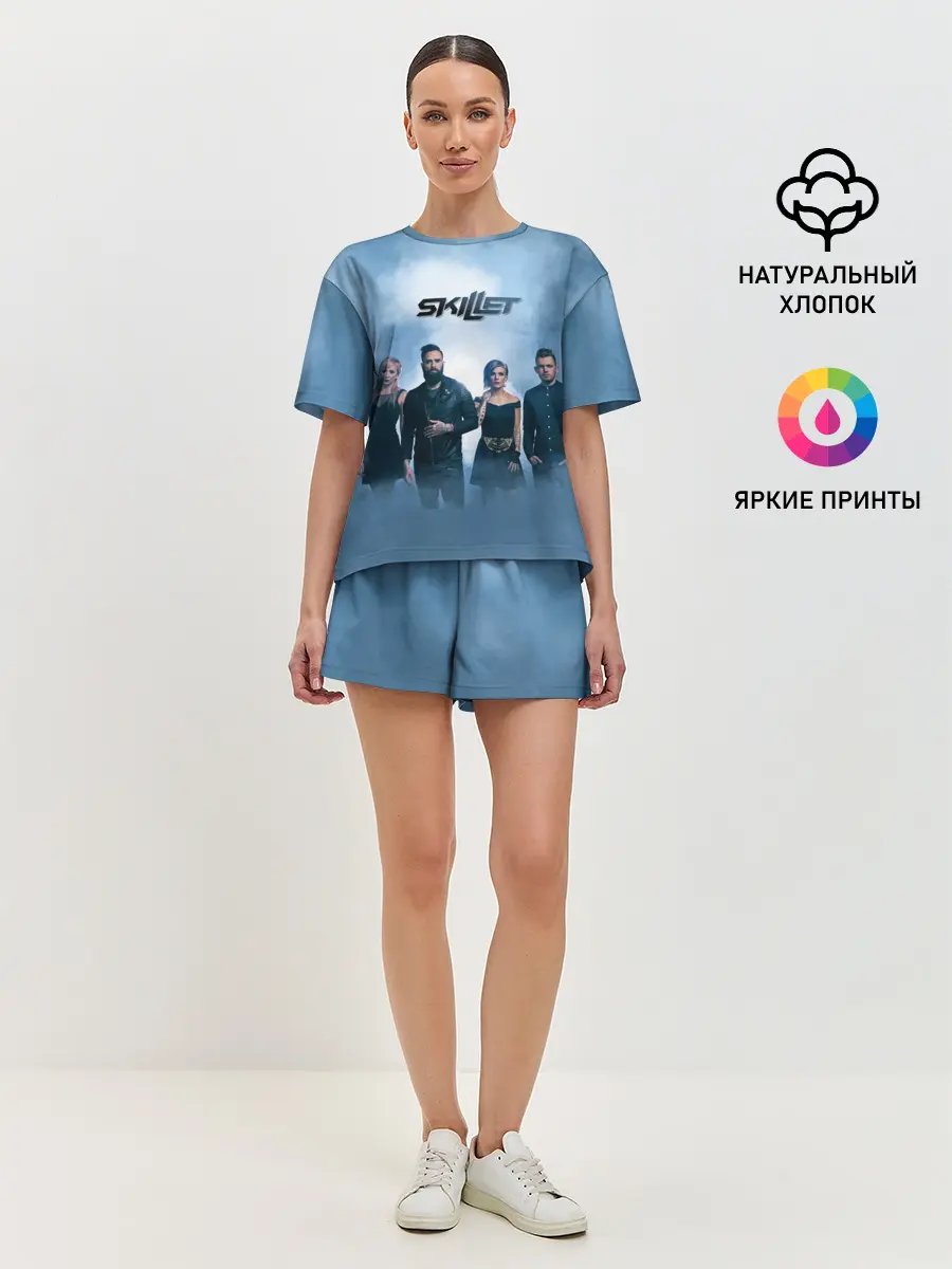 Женская пижама с шортами / Skillet