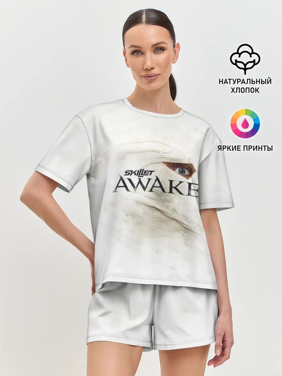 Женская пижама с шортами / Awake