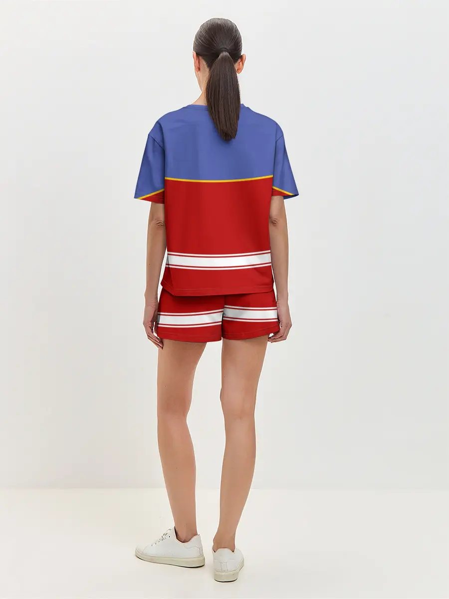 Женская пижама с шортами / Хоккеист Олег