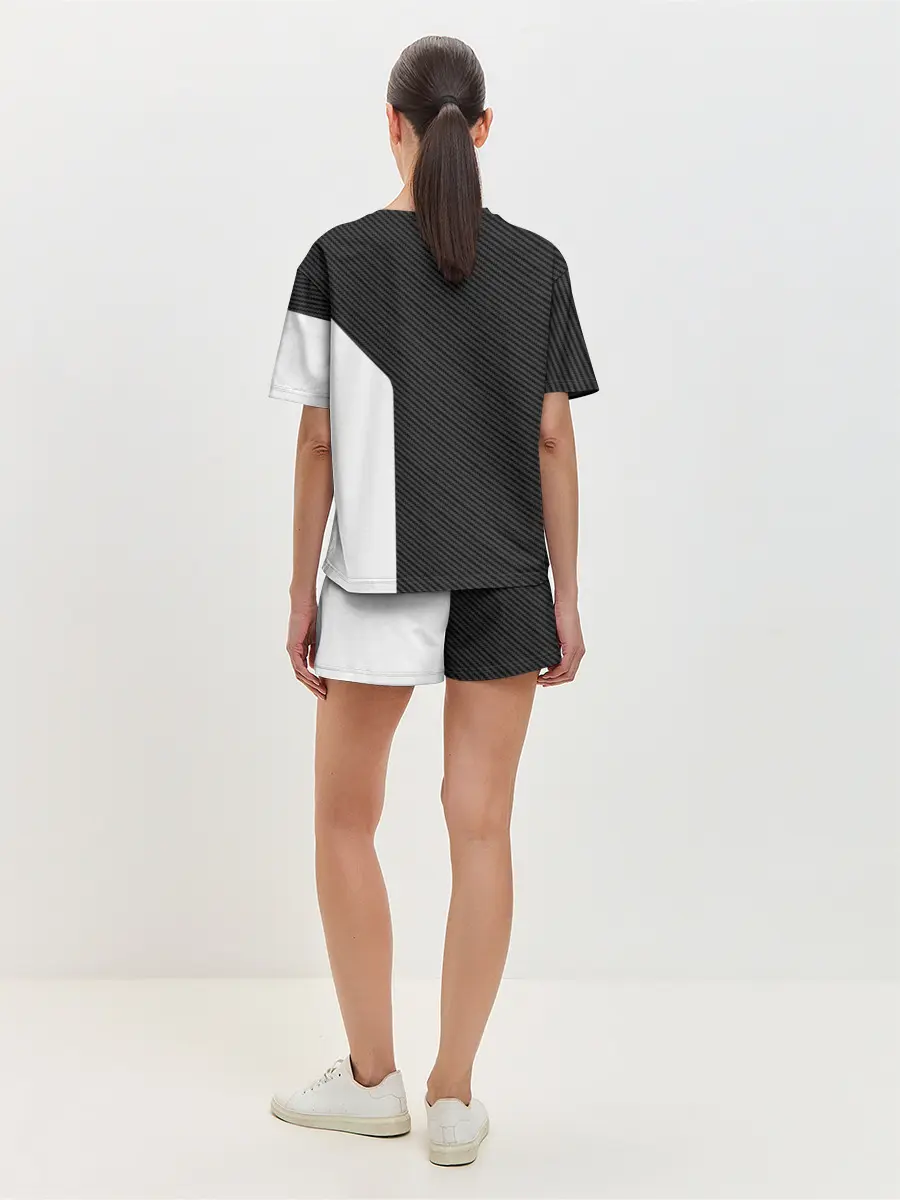 Женская пижама с шортами / BMW CARBON | БМВ КАРБОН