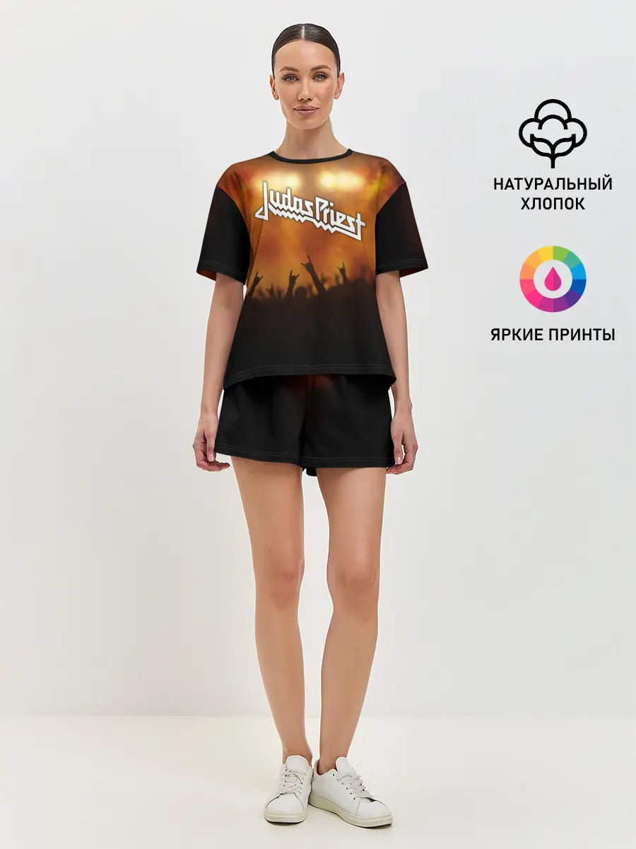 Женская пижама с шортами / Judas Priest