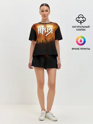 Женская пижама с шортами / ария