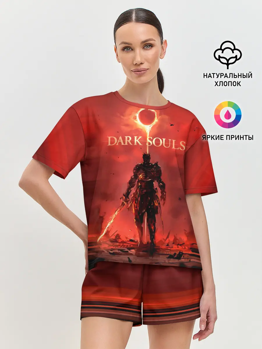 Женская пижама с шортами / Dark Souls