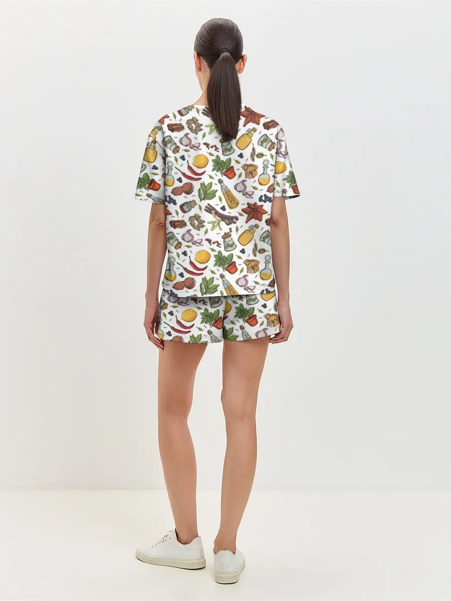 Женская пижама с шортами / Шеф 2