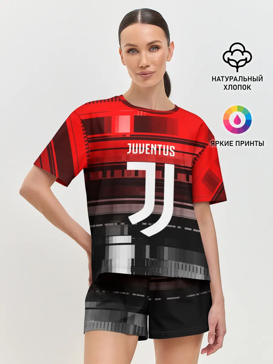 Женская пижама с шортами / Juventus