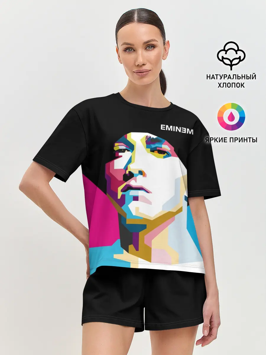 Женская пижама с шортами / Eminem