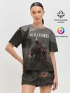 Женская пижама с шортами / YOU DIED