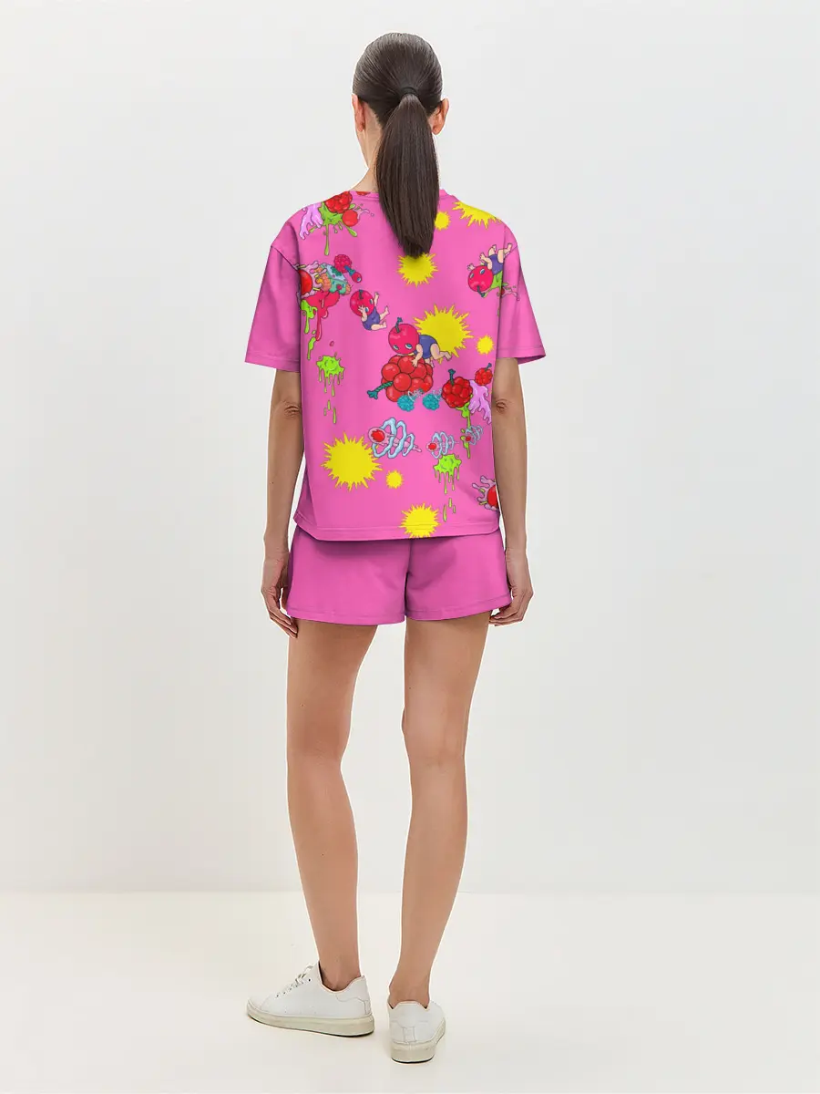 Женская пижама с шортами / NCT 127. Cherry Bomb