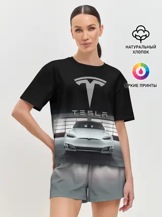 Женская пижама с шортами / TESLA