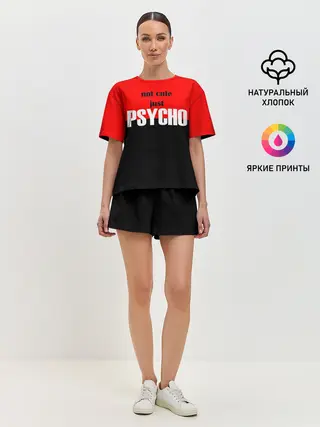 Женская пижама с шортами / PSYCHO!
