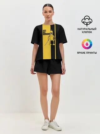 Женская пижама с шортами / Kill All Humans