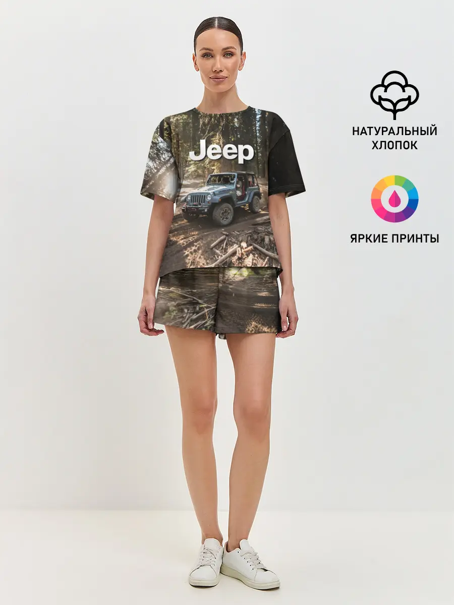 Женская пижама с шортами / Jeep