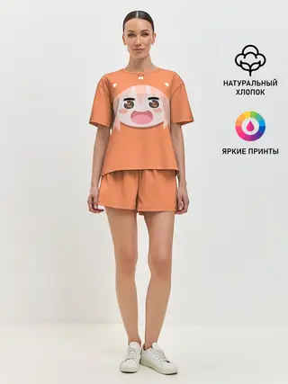 Женская пижама с шортами / Мордочка Умару