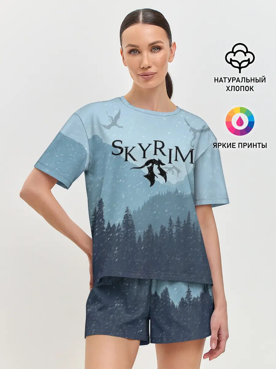 Женская пижама с шортами / TES SKYRIM