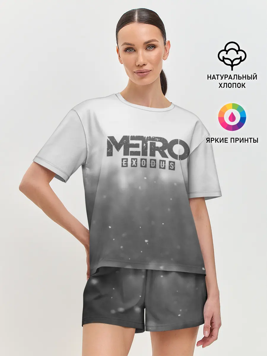 Женская пижама с шортами / METRO WINTER