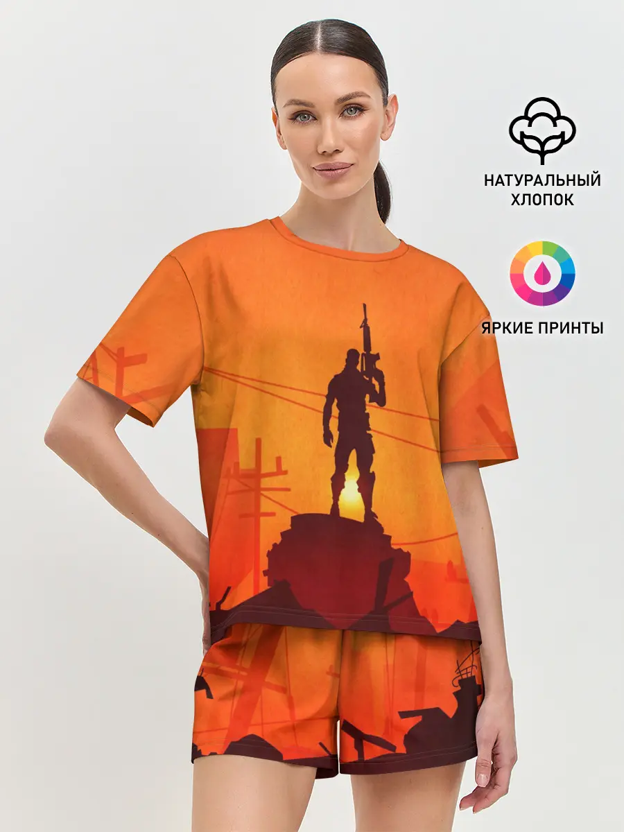 Женская пижама с шортами / FORTNITE