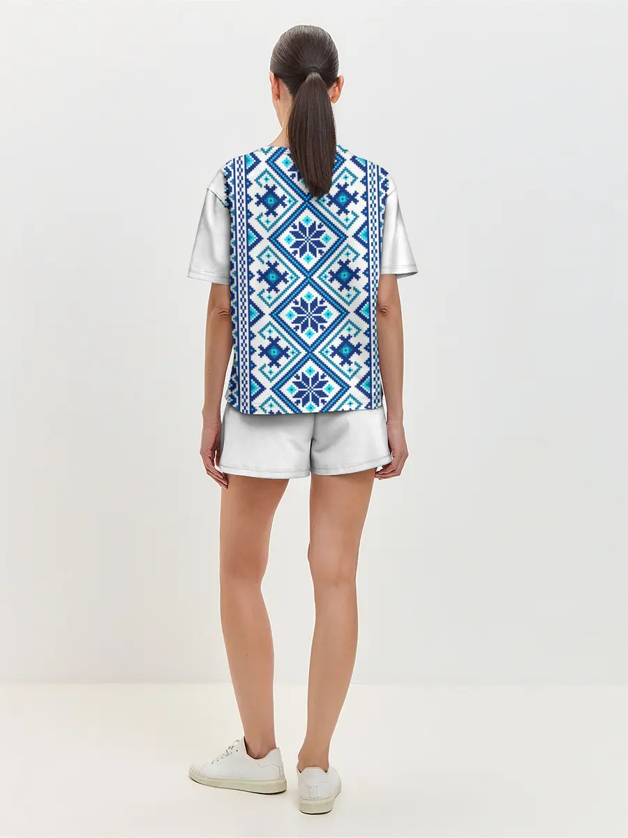 Женская пижама с шортами / русь