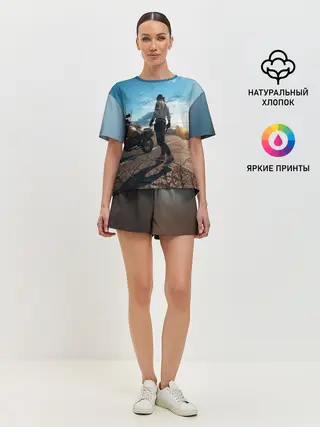 Женская пижама с шортами / PUBG