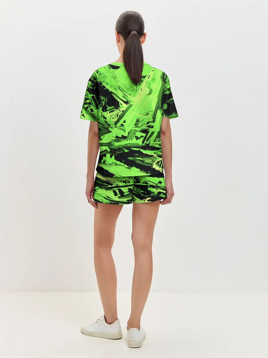 Женская пижама с шортами / Cyberpunk 2077