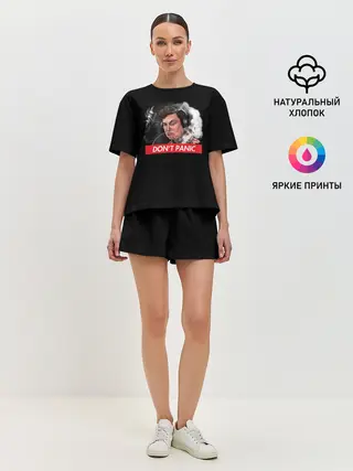 Женская пижама с шортами / Илон Маск #5