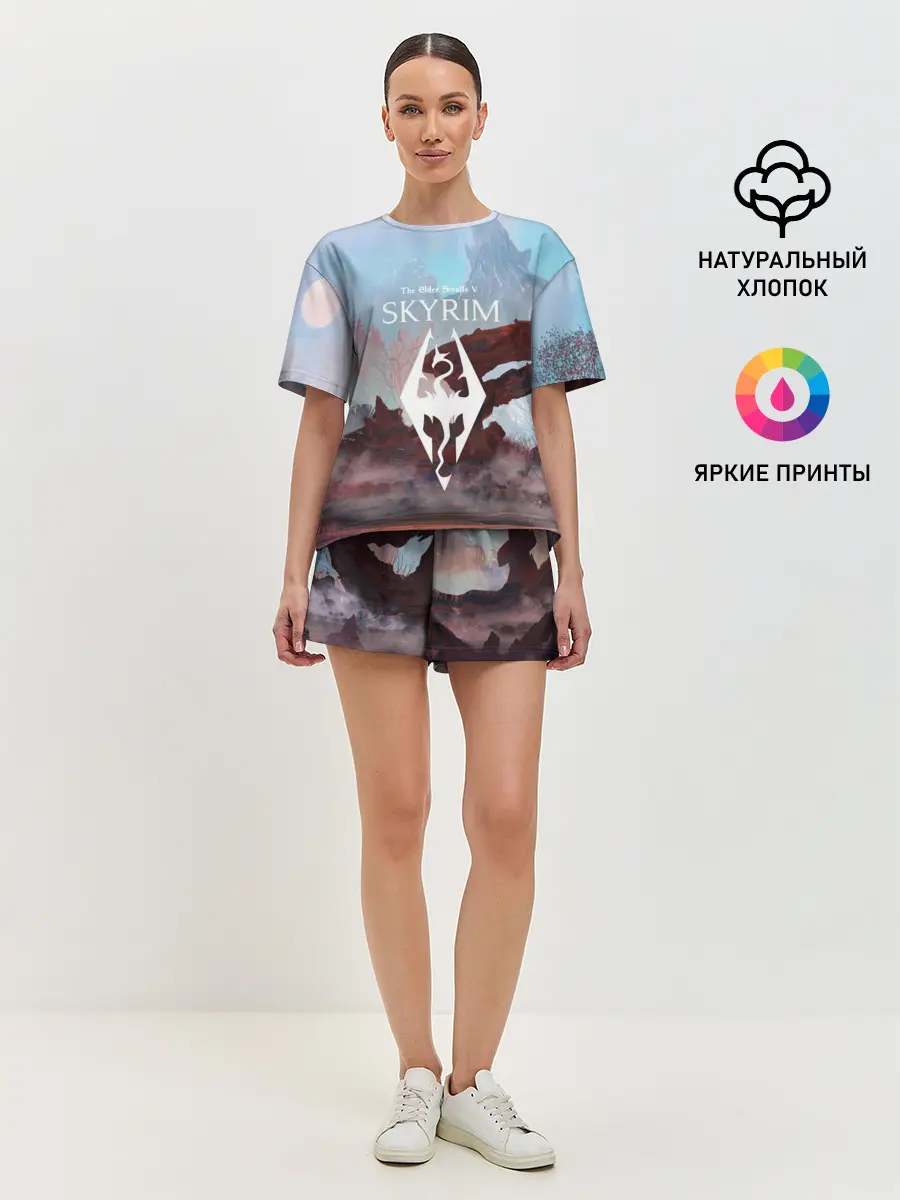 Женская пижама с шортами / The Elder Scrolls SKYRIM